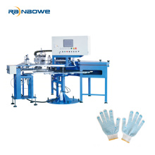 18PS Hot Sale Rotary Sock Printing Machine Non Slip Silicon Dotting Machine